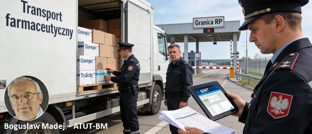 Transport artykułów farmaceutycznych a system SENT – kiedy powstaje obowiązek monitorowania przewozu?